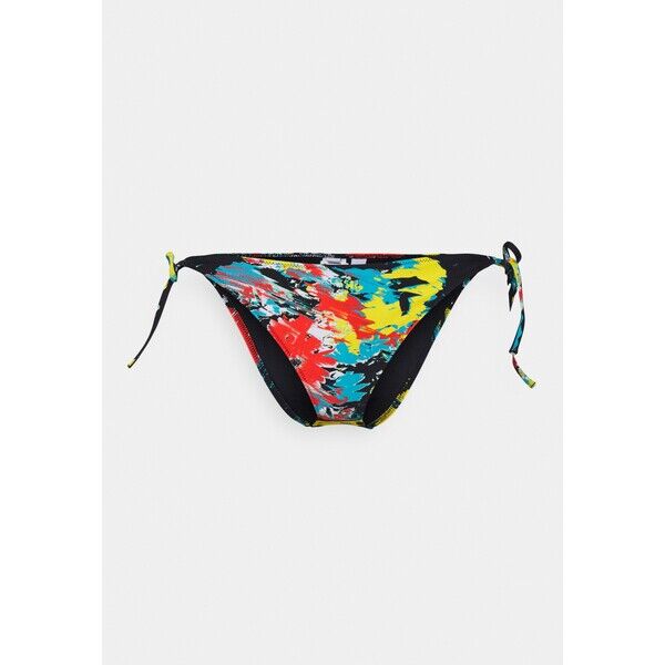 Calvin Klein Swimwear STRING SIDE TIE BIKINI Dół od bikini floral smudge C1781I03G-T11