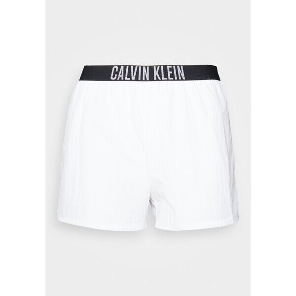 Calvin Klein Swimwear SHORT Szorty kąpielowe classic white C1781H021-A11