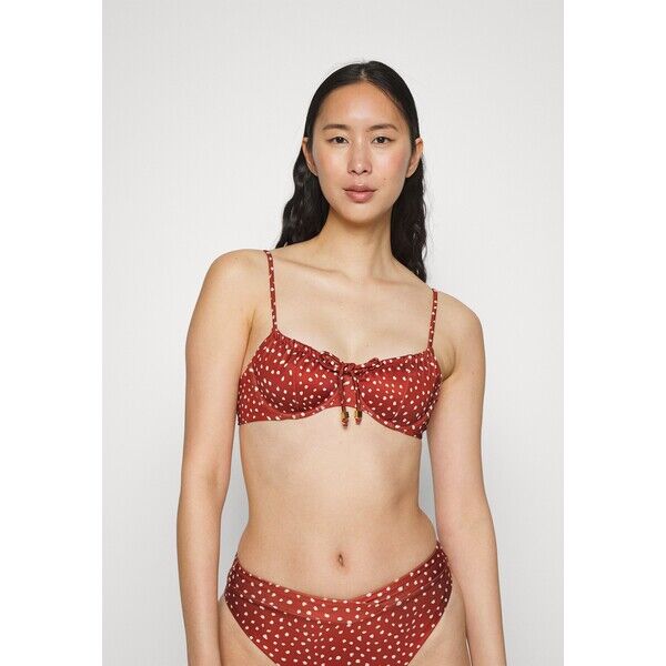 Hunkemöller ARI UF Góra od bikini rust brown HM181J0BB-G11