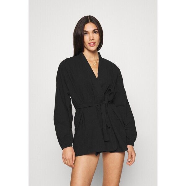 Cotton On Body BEACH COVER UP Akcesoria plażowe black C1R81H006-K11