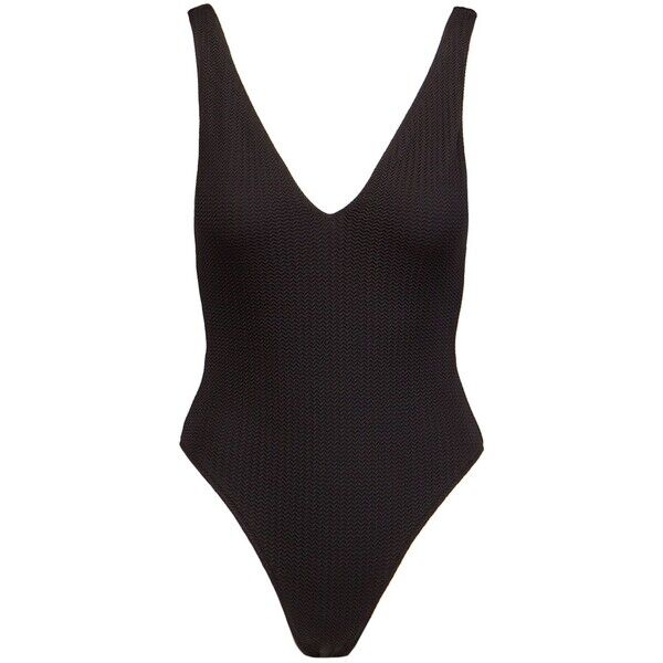 Seafolly Strój kąpielowy SEAFOLLY DEEP V NECK ONE PIECE 10974861-black 10974861-black