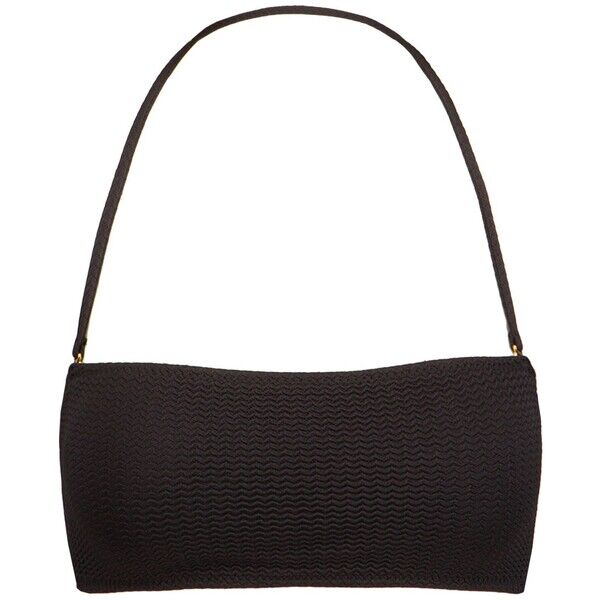 Seafolly Strój kąpielowy góra SEAFOLLY TUBE TOP 31034861-black 31034861-black