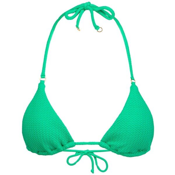 Seafolly Strój kąpielowy góra SEAFOLLY SLIDE TRI 31298861-jade