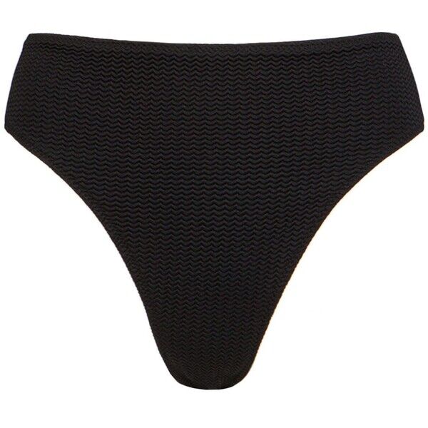 Seafolly Strój kąpielowy dół SEAFOLLY HIGH RISE PANT 40609861-black 40609861-black