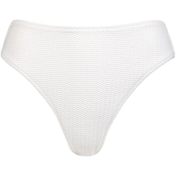 Seafolly Strój kąpielowy dół SEAFOLLY HIGH RISE PANT 40609861-white 40609861-white