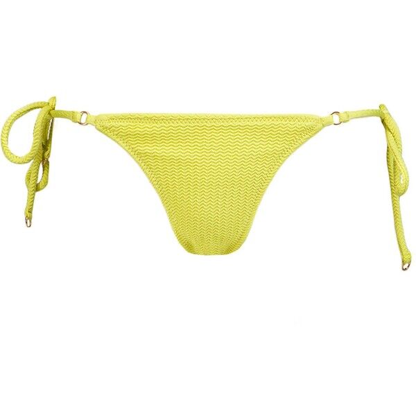 Seafolly Strój kąpielowy dół SEAFOLLY TIE SIDE RIO PANT 40651861-wild-lime 40651861-wild-lime