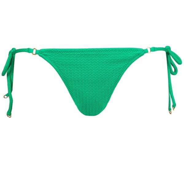 Seafolly Strój kąpielowy dół SEAFOLLY TIE SIDE RIO PANT 40651861-jade 40651861-jade