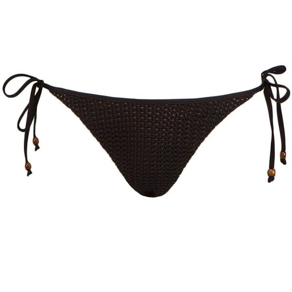 Seafolly Strój kąpielowy dół SEAFOLLY TIE SIDE RIO PANT 40651930-black 40651930-black