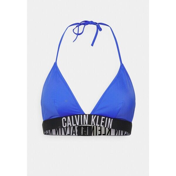Calvin Klein Swimwear TRIANGLE Góra od bikini wild bluebell C1781J03P-K11