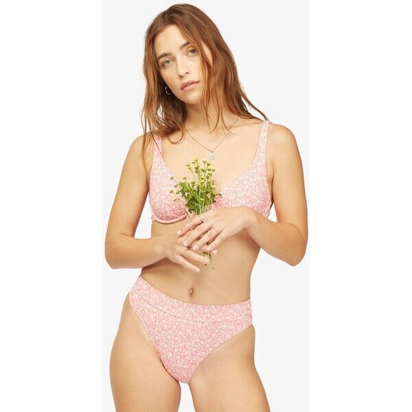 Billabong Dół od bikini vintage red BI781I08F-G11