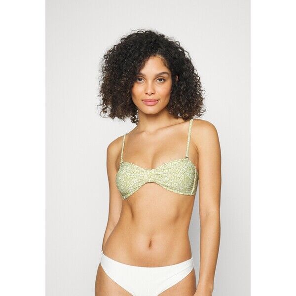 Billabong LITTLE WHISPERS BAND Góra od bikini lime BI781J06R-M11