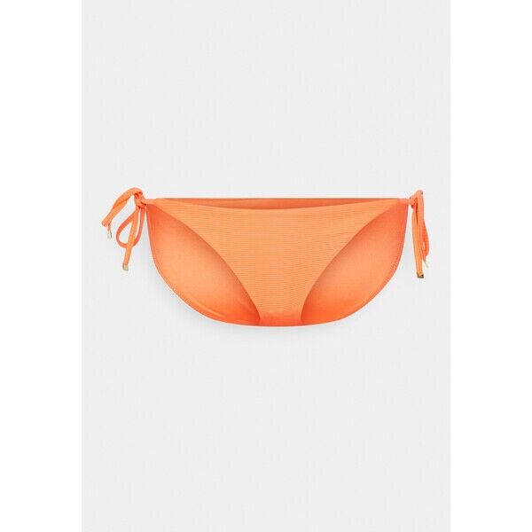 Tommy Hilfiger SOLIDS STRING SIDE TIE Dół od bikini hawaiian coral TO181I03B-G11