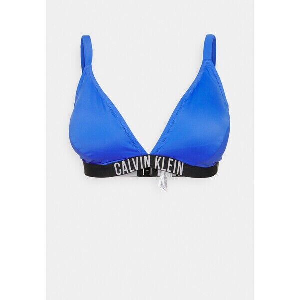 Calvin Klein Swimwear TRIANGLE PLUS Góra od bikini wild bluebell C1781J04E-K11