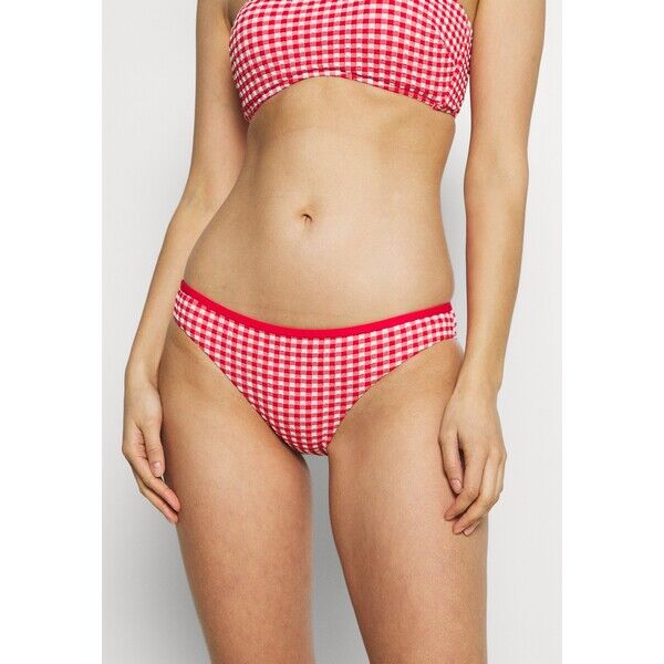 Seafolly CHECK IN HIPSTER Dół od bikini chilli S1981I06U-G11