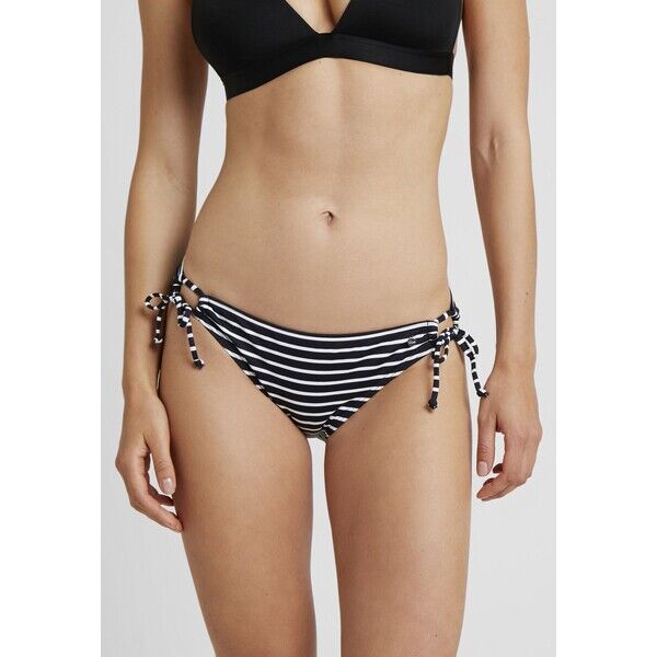 s.Oliver PANTS LOOP Dół od bikini black/white SO281I00J-Q11