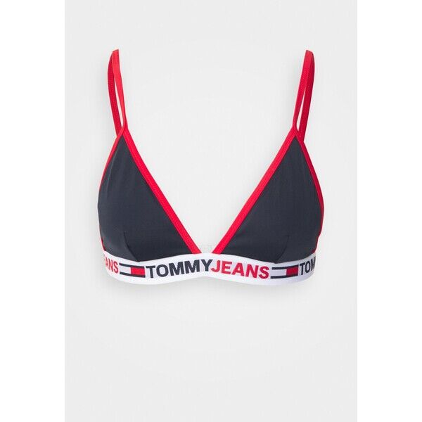 Tommy Hilfiger TRIANGLE FIXED Góra od bikini desert sky TO181J03U-K11