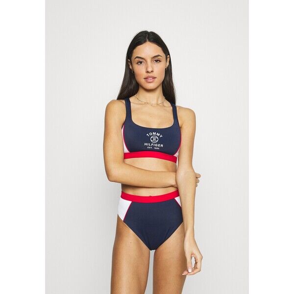 Tommy Hilfiger ACTIVE BRALETTE Góra od bikini desert sky TO181J029-K11