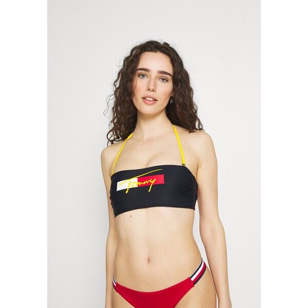 Tommy Hilfiger BANDEAU FIXED Góra od bikini desert sky TO181J02M-K11