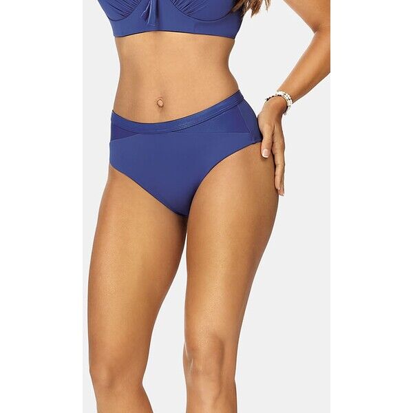 Feba Swimwear KĄPIELOWE Z WYSOKIM STANEM Dół od bikini blue FEP81I02O-K11