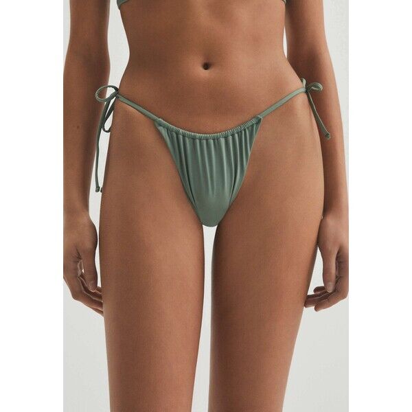 OYSHO BRAZILIAN Dół od bikini khaki OY181I0JX-N11