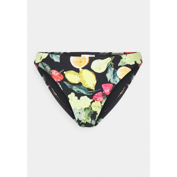 Seafolly LEMONCELLO HIGH CUT RIO Dół od bikini black S1981I09P-Q11