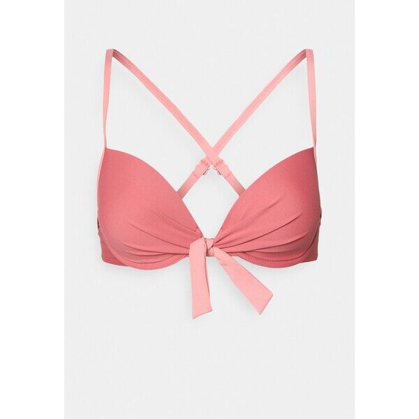 Esprit MARINA BEACH PAR PADDED BRA Góra od bikini blush ES181J0M2-J11