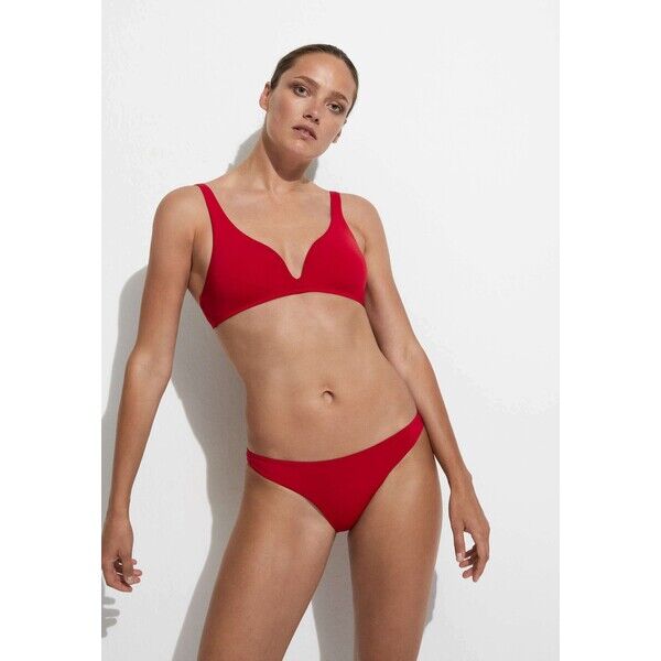 OYSHO CLASSIC Dół od bikini red OY181I0G4-G12