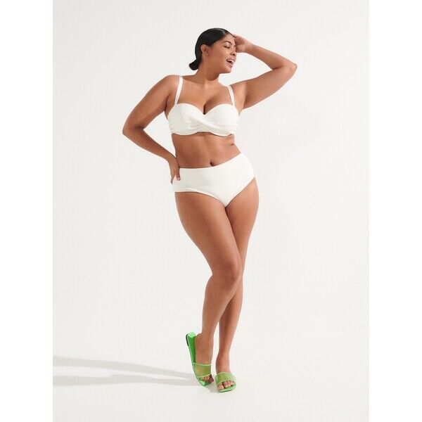 Reserved Majtki bikini z wysokim stanem 2295O-01X