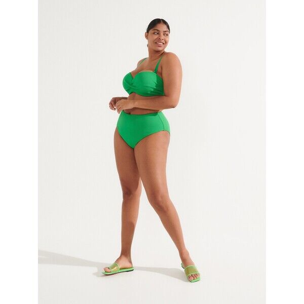 Reserved Majtki bikini z wysokim stanem 2296O-77X