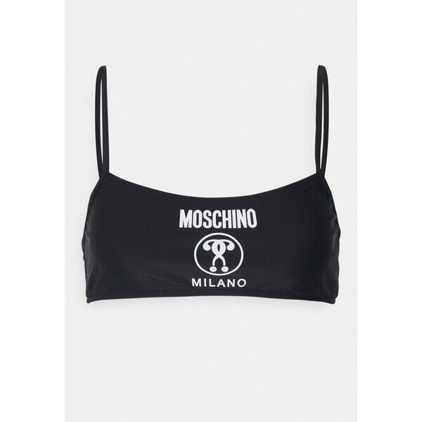 MOSCHINO SWIM DQM MILANO FASCIA Góra od bikini nero M0581J00V-Q11