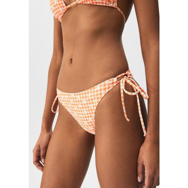 PULL&BEAR Dół od bikini orange PUC81I01M-H11