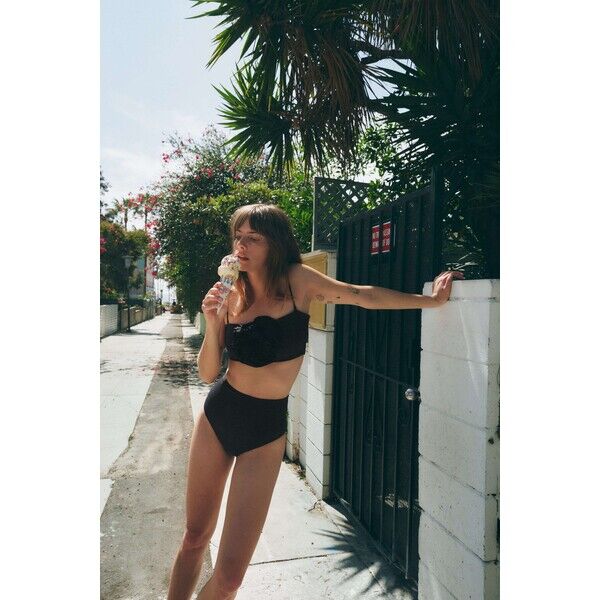 ZARA DÓŁ OD BIKINI Z WYSOKIM STANEM 178704881-800-2