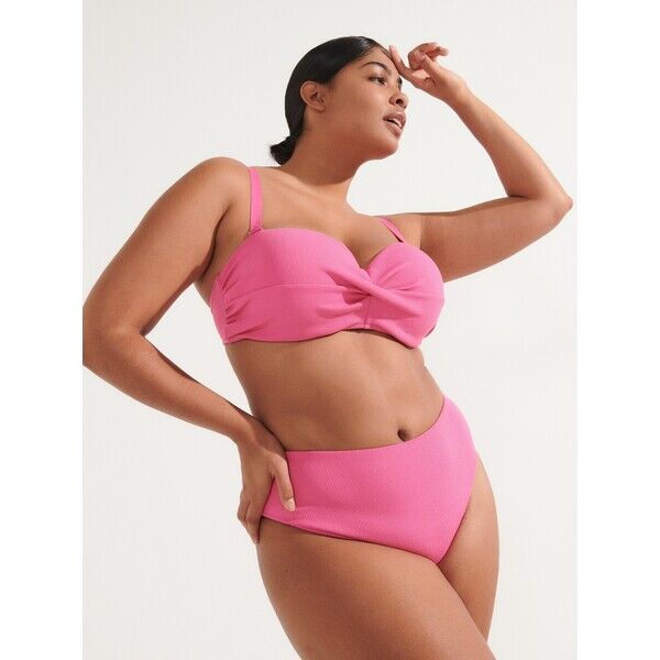 Reserved Majtki bikini z wysokim stanem 2294O-42X