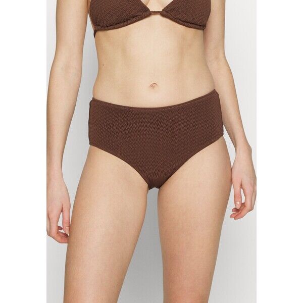 Seafolly SEA DIVE WIDE SIDE RETRO Dół od bikini tiramisu S1981I06P-O11