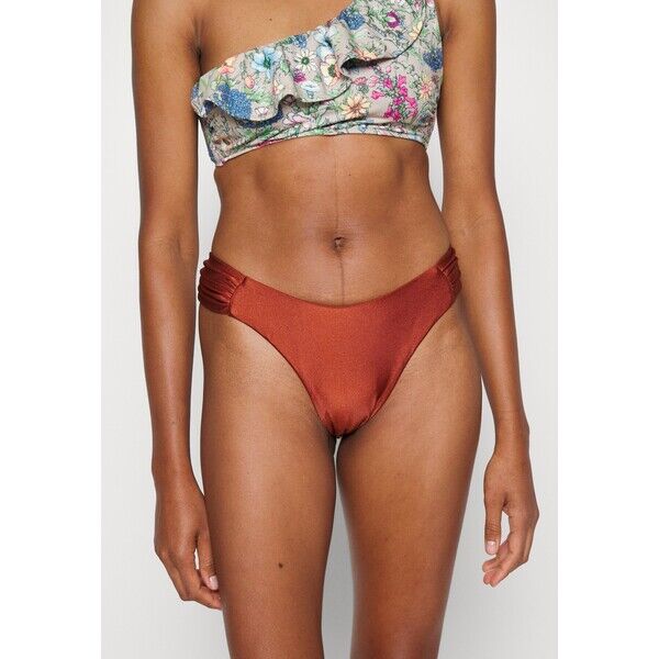 Hunkemöller SAHARA HIGH LEG Dół od bikini brown HM181I0DB-G11
