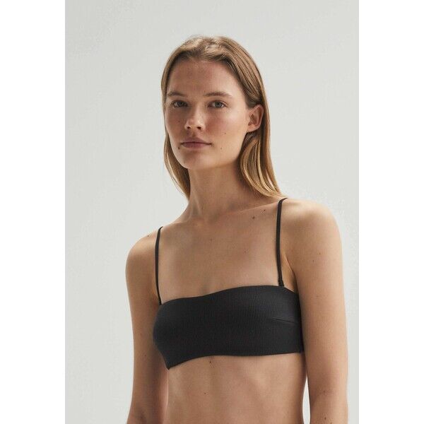 OYSHO BANDEAU Góra od bikini black OY181J0A0-Q11