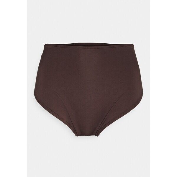 Lindex SWIM BRIEF SARA SHAPING SHINY Dół od bikini dark dusty brown L2E81I001-O11