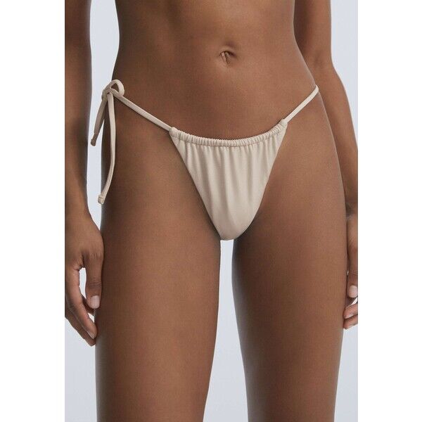 OYSHO SLIM SLIDE Dół od bikini beige OY181I0IV-A11