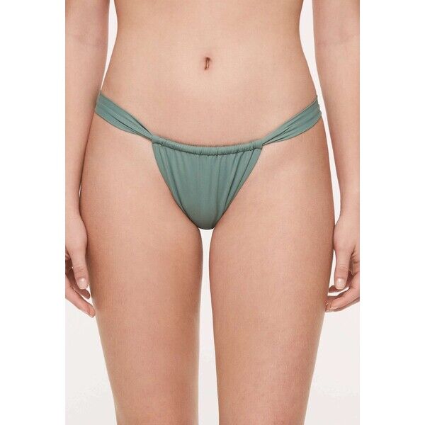 OYSHO MEDIU COVERAGE Dół od bikini khaki OY181I0KO-N11