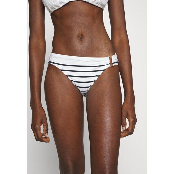 Lauren Ralph Lauren BRETON RING Dół od bikini white L4281I014-A11