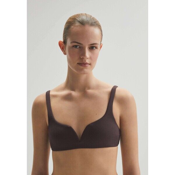 OYSHO Góra od bikini dark purple OY181J0AG-I11