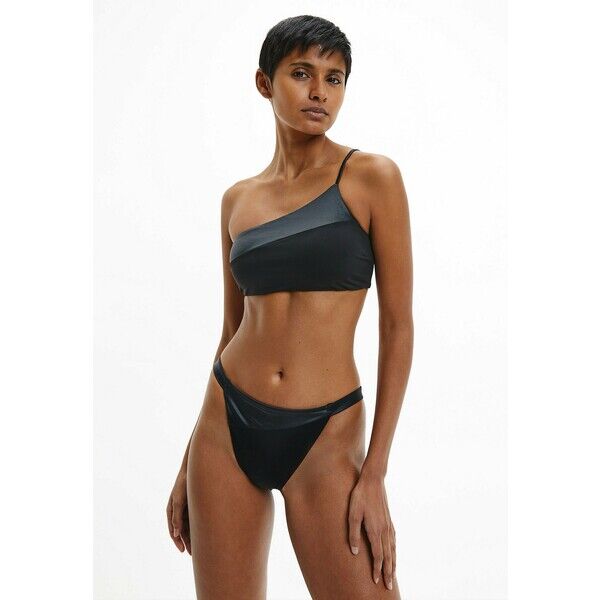 Calvin Klein Swimwear CORE ESSENTIALS Góra od bikini pvh black C1781J04U-Q11