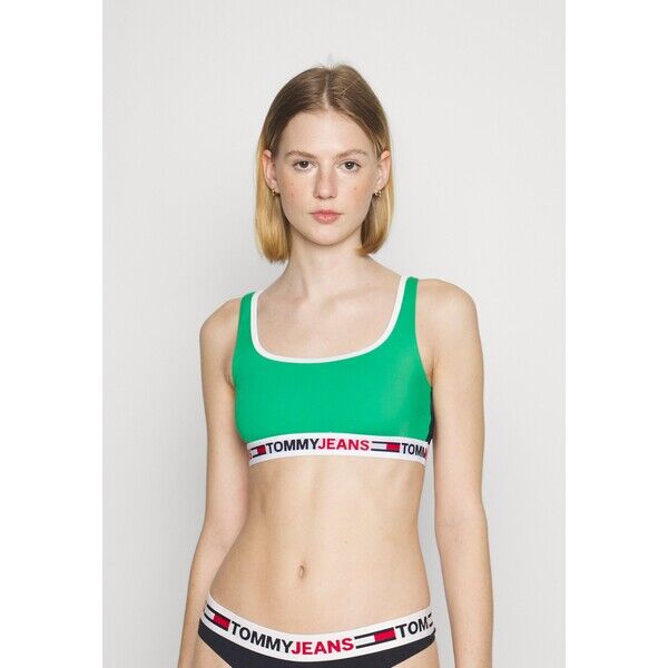 Tommy Hilfiger BRALETTE Góra od bikini primary green TO181J03X-M11