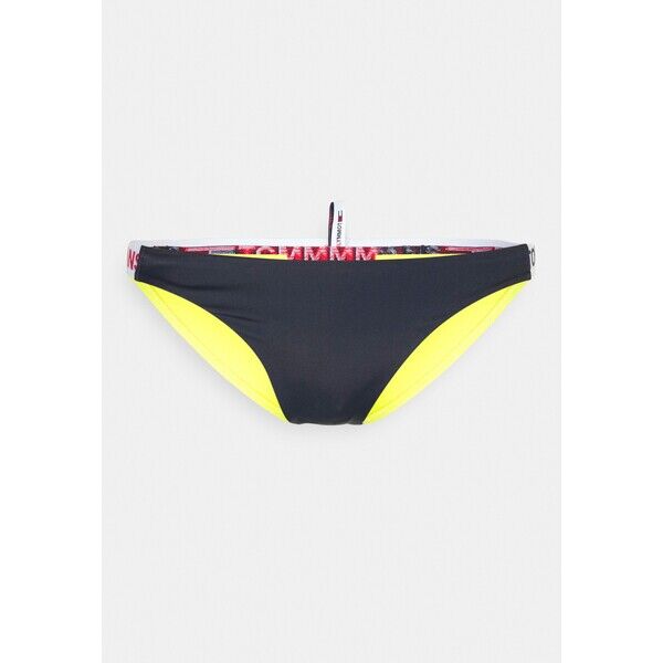 Tommy Hilfiger HIGH LEG CHEEKY Dół od bikini magnetic yellow TO181I04P-E11