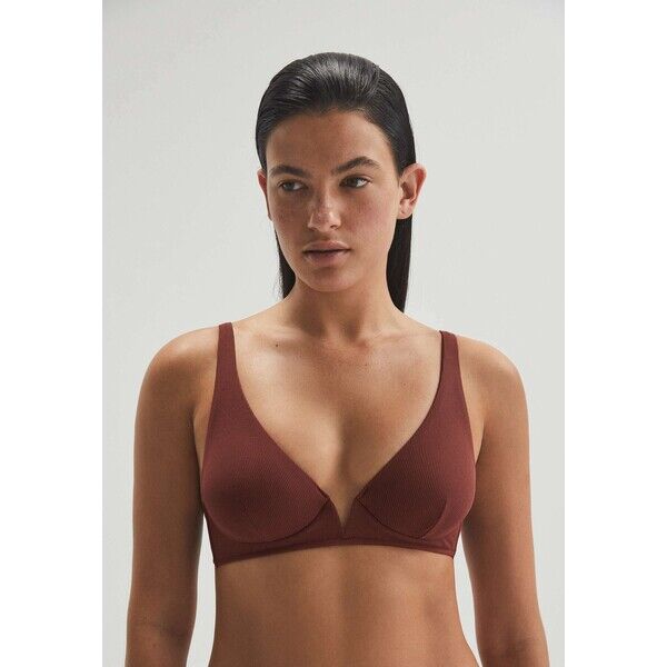 OYSHO Góra od bikini brown OY181J0AB-O11