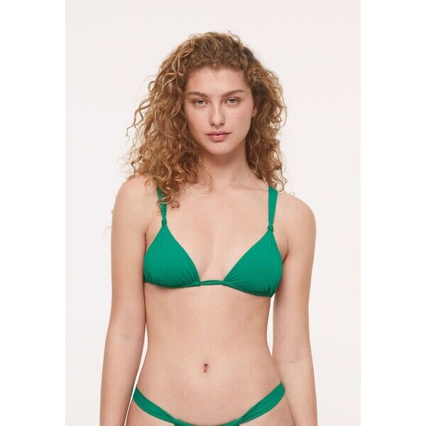OYSHO Góra od bikini dark green OY181J0AI-M11
