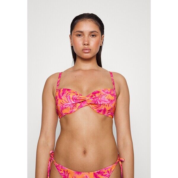 Hunkemöller TULUM TWIST Góra od bikini yellow HM181J0CB-E11