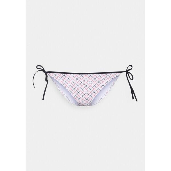 Tommy Hilfiger STRING SIDE TIE Dół od bikini white TO181I03R-A11