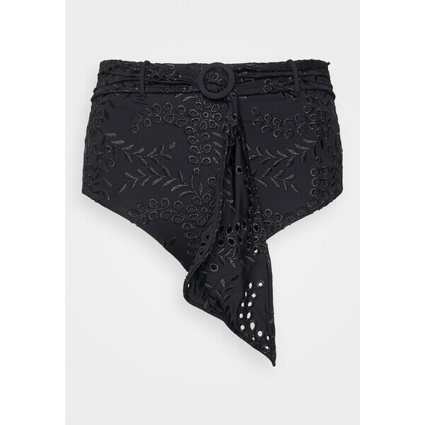 Seafolly COSTA BELLA HIGH WAISTED PANT Dół od bikini black S1981I087-Q11