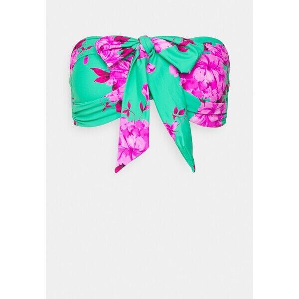 Seafolly FULL BLOOM BANDEAU BRA Góra od bikini jade S1981J0AO-T11